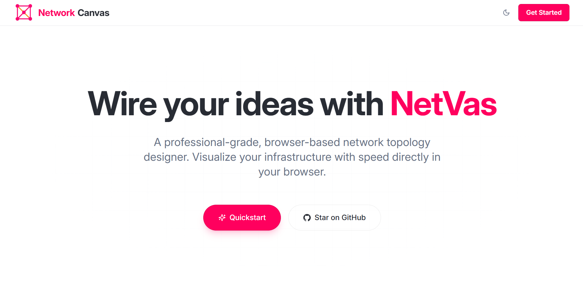 Network Topology Canvas